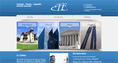 Desktop Screenshot of ctl-avocats.fr